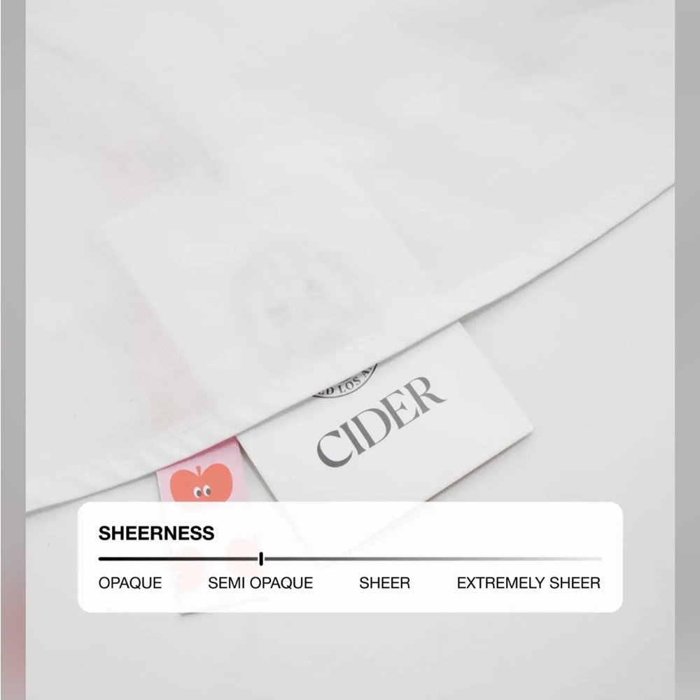 Cider 100% COTTON COLLAR SOLID BUTTON LONG SLEEVE… - image 8